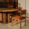 Treccia Round Dining Table Oak|natural lifestyle