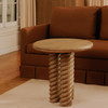 Treccia Side Table Oak|natural lifestyle