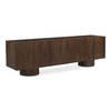 Hadley Media Unit Warm Brown|brown