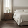 Gene Charging Nightstand Dark Brown|brown lifestyle
