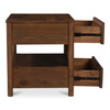 Lottie Charging Nightstand Brown|brown