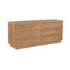 Hudson 6 Drawer Dresser Natural|natural