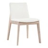Deco Oak Dining Chair (Set of 2)|white
