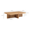 Folke Rectangular Coffee Table|natural lifestyle