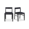 Owing Dining Chair (Set of 2)|black