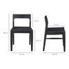 Owing Dining Chair (Set of 2)|black lifestyle