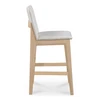 Deco Oak Counter Stool|grey