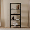 Nolan Bookcase|black lifestyle