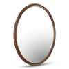 Alcott Oval Mirror|brown
