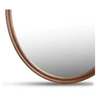 Alcott Oval Mirror|brown