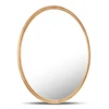 Alcott Small Round Mirror Walnut|natural