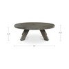 Alden Coffee Table|brown lifestyle