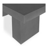 Antonius Outdoor Dining Table Grey|grey