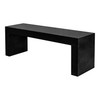 Lazarus Outdoor Bench|black