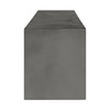 Lazarus Outdoor Bench|grey