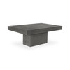 Maxima Outdoor Coffee Table Grey|grey