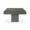 Maxima Outdoor Coffee Table Grey|grey