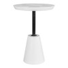 Foundation Outdoor Accent Table|white