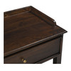Maeve Nightstand Dark Brown|brown
