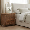 Augusta Nightstand Brown|brown lifestyle