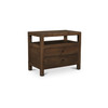 Windsor Nightstand Dark Brown|brown