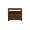 Windsor Nightstand Dark Brown|brown