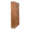 Orson Bookcase Brown|brown