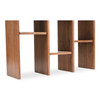 Orson Bookcase Brown|brown