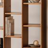 Orson Bookcase Brown|brown lifestyle