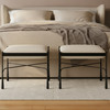 Agne Stool Cream|white lifestyle