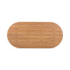 Delta Oval Outdoor Dining Table Natural|natural