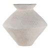 Raja Medium Decorative Vessel White|white