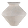Raja Medium Decorative Vessel White|white