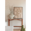 Raja Medium Decorative Vessel White|white lifestyle