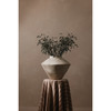 Raja Large Decorative Vessel Beige|white lifestyle