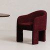 Clara Dining Chair Plum|purple lifestyle