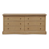 Clarence 6 Drawer Dresser|natural
