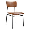 Sailor Dining Chair Brown (Set of 2)|brown