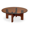 Luke Coffee Table Amber|brown