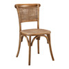 Churchill Dining Chair Light Brown (Set of 2)|brown