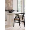 Ventana Dining Chair Black And Natural (Set of 2)|multicolor lifestyle