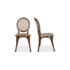 Rivalto Dining Chair Brown (Set of 2)|brown