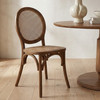 Rivalto Dining Chair Brown (Set of 2)|brown lifestyle