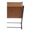 Ziff Magazine Holder Light Brown|brown