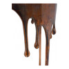 Copperworks Accent Table Antique Copper|brown