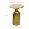 Rassa Accent Table|grey lifestyle