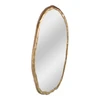 Foundry Oval Mirror|gold