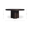 Logan Outdoor Coffee table Black|black lifestyle