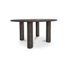 Deacon Outdoor Dining Table Deep Bronze|brown