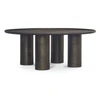 Deacon Outdoor Coffee Table Deep Bronze|brown